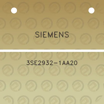 siemens-3se2932-1aa20