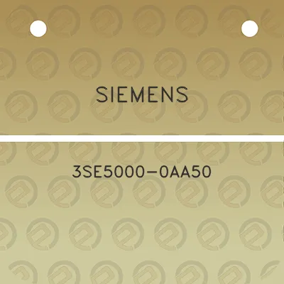 siemens-3se5000-0aa50