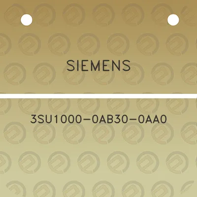 siemens-3su1000-0ab30-0aa0