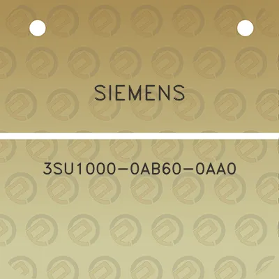 siemens-3su1000-0ab60-0aa0