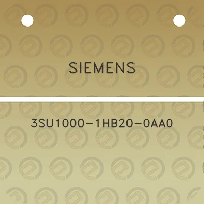 siemens-3su1000-1hb20-0aa0