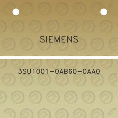 siemens-3su1001-0ab60-0aa0