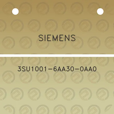 siemens-3su1001-6aa30-0aa0