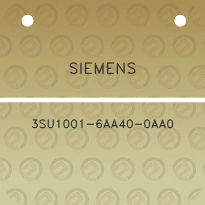 siemens-3su1001-6aa40-0aa0