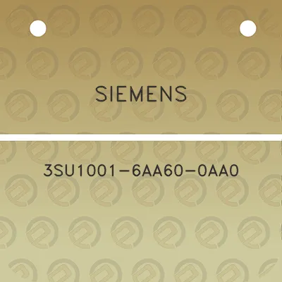 siemens-3su1001-6aa60-0aa0