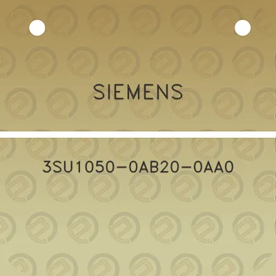 siemens-3su1050-0ab20-0aa0