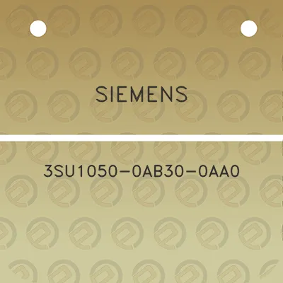 siemens-3su1050-0ab30-0aa0