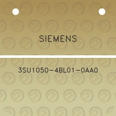 siemens-3su1050-4bl01-0aa0