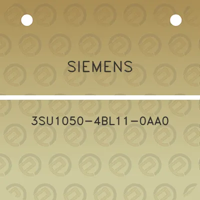 siemens-3su1050-4bl11-0aa0