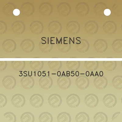 siemens-3su1051-0ab50-0aa0