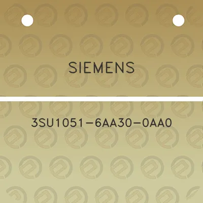 siemens-3su1051-6aa30-0aa0