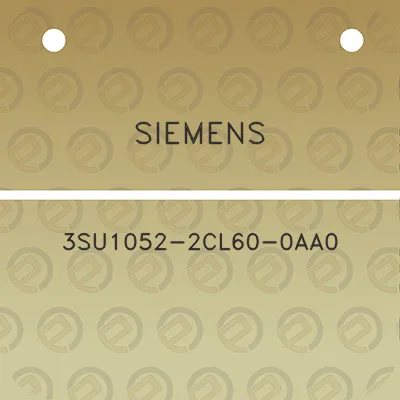 siemens-3su1052-2cl60-0aa0