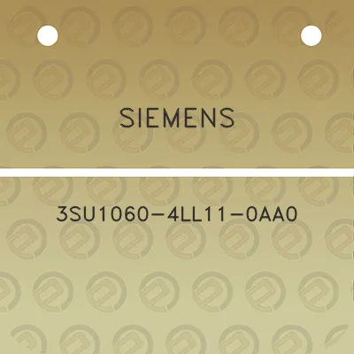 siemens-3su1060-4ll11-0aa0