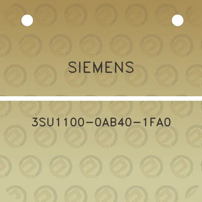 siemens-3su1100-0ab40-1fa0