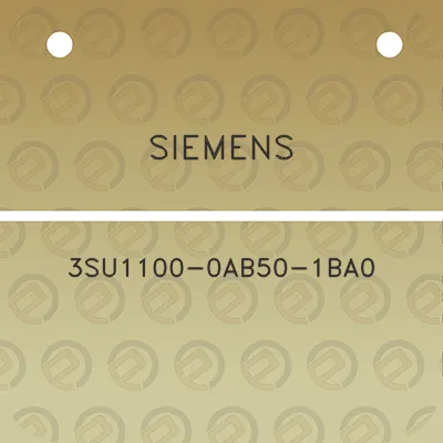 siemens-3su1100-0ab50-1ba0