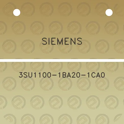 siemens-3su1100-1ba20-1ca0