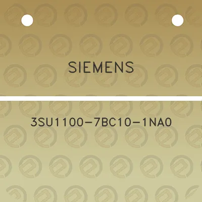 siemens-3su1100-7bc10-1na0