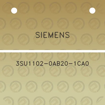 siemens-3su1102-0ab20-1ca0