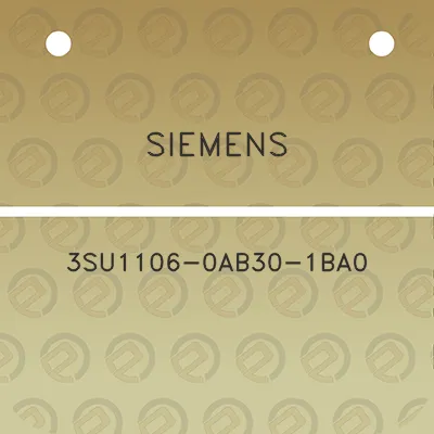 siemens-3su1106-0ab30-1ba0