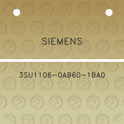 siemens-3su1106-0ab60-1ba0