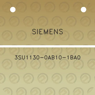 siemens-3su1130-0ab10-1ba0