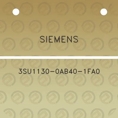 siemens-3su1130-0ab40-1fa0