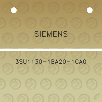 siemens-3su1130-1ba20-1ca0