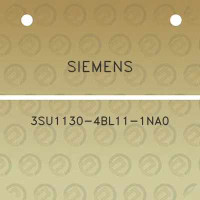 siemens-3su1130-4bl11-1na0