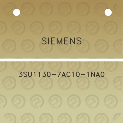 siemens-3su1130-7ac10-1na0