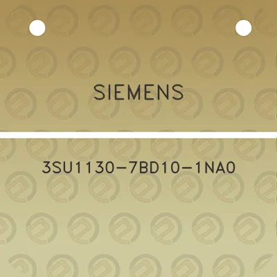 siemens-3su1130-7bd10-1na0