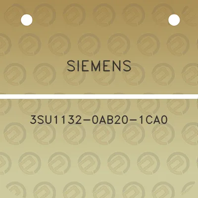 siemens-3su1132-0ab20-1ca0