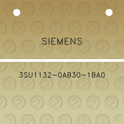 siemens-3su1132-0ab30-1ba0