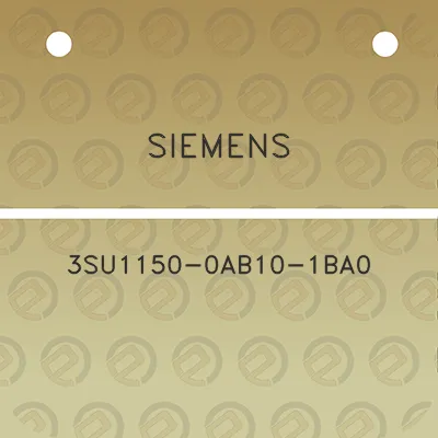 siemens-3su1150-0ab10-1ba0