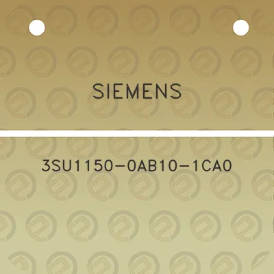 siemens-3su1150-0ab10-1ca0