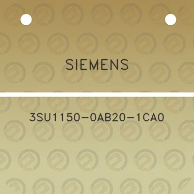 siemens-3su1150-0ab20-1ca0