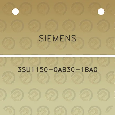 siemens-3su1150-0ab30-1ba0