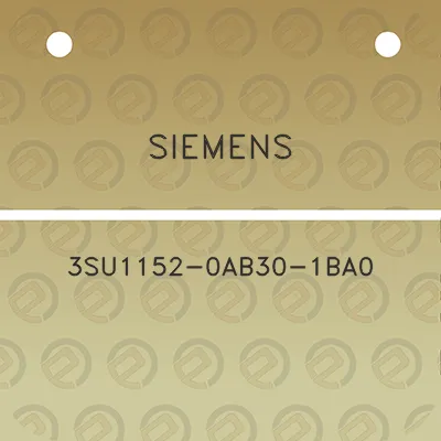 siemens-3su1152-0ab30-1ba0