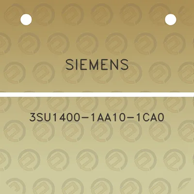 siemens-3su1400-1aa10-1ca0