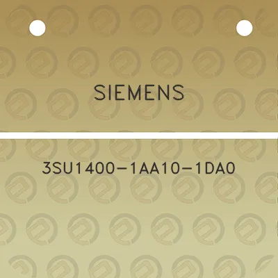 siemens-3su1400-1aa10-1da0