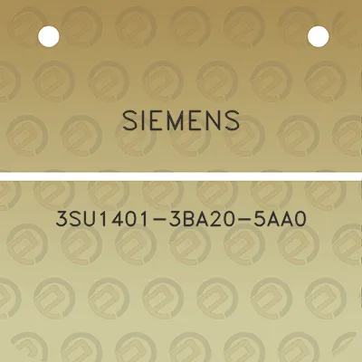 siemens-3su1401-3ba20-5aa0