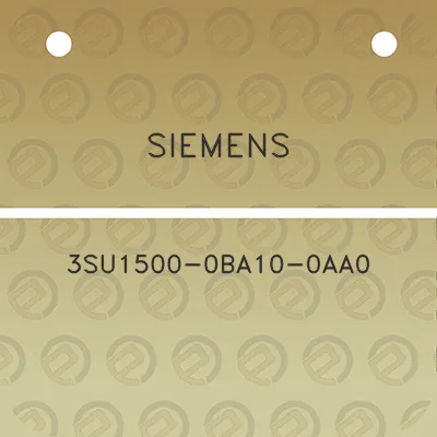 siemens-3su1500-0ba10-0aa0