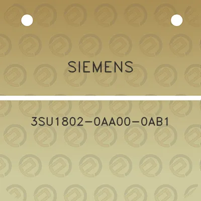 siemens-3su1802-0aa00-0ab1