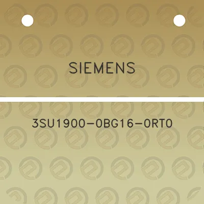 siemens-3su1900-0bg16-0rt0