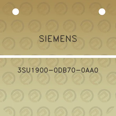 siemens-3su1900-0db70-0aa0