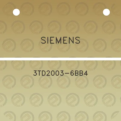 siemens-3td2003-6bb4