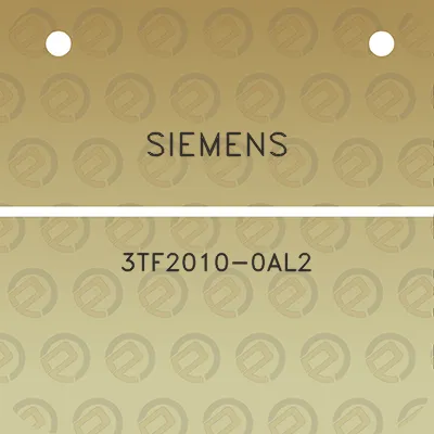 siemens-3tf2010-0al2