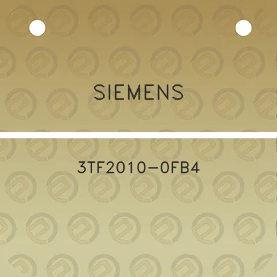 siemens-3tf2010-0fb4