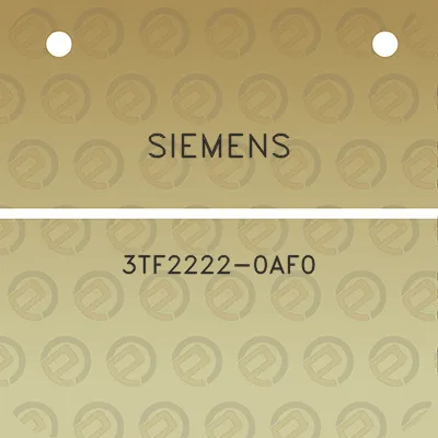 siemens-3tf2222-0af0