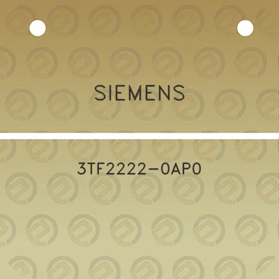 siemens-3tf2222-0ap0