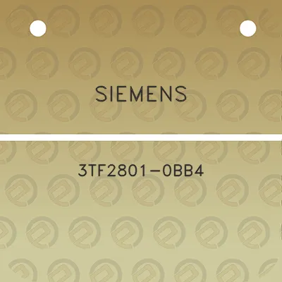 siemens-3tf2801-0bb4